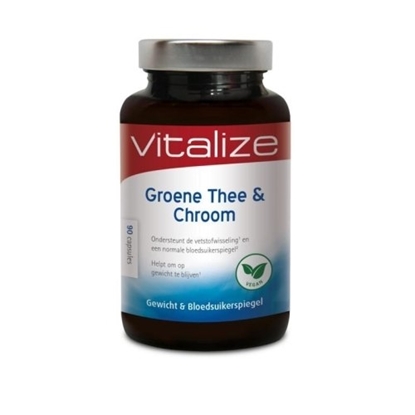 VITALIZE GROENE THEE  CHROOM 90CAPS